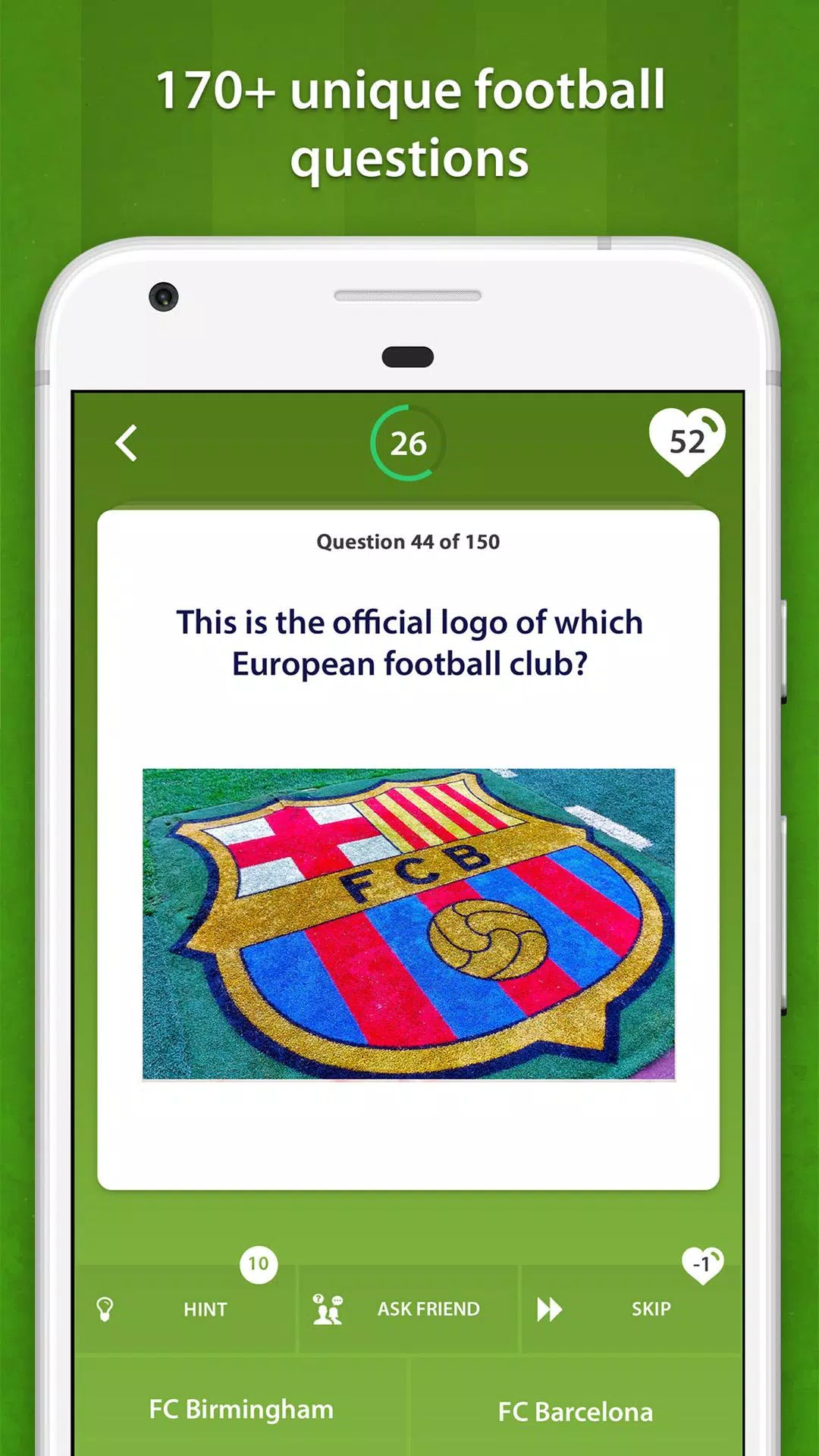 Soccer Quiz: Football Trivia Screenshot 1