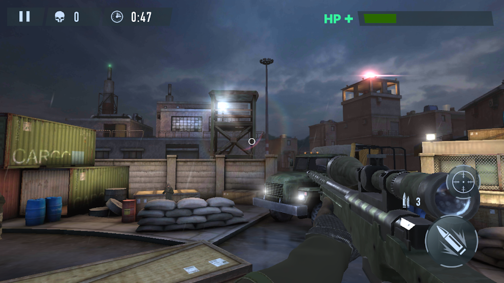 Sniper Army: Shooter Gun Arena Captura de tela 1