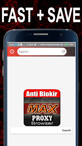 MAX-Proxy Browser Anti Blokir Screenshot 0