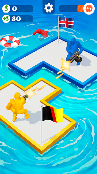 War of Rafts: Crazy Sea Battle Screenshot 2