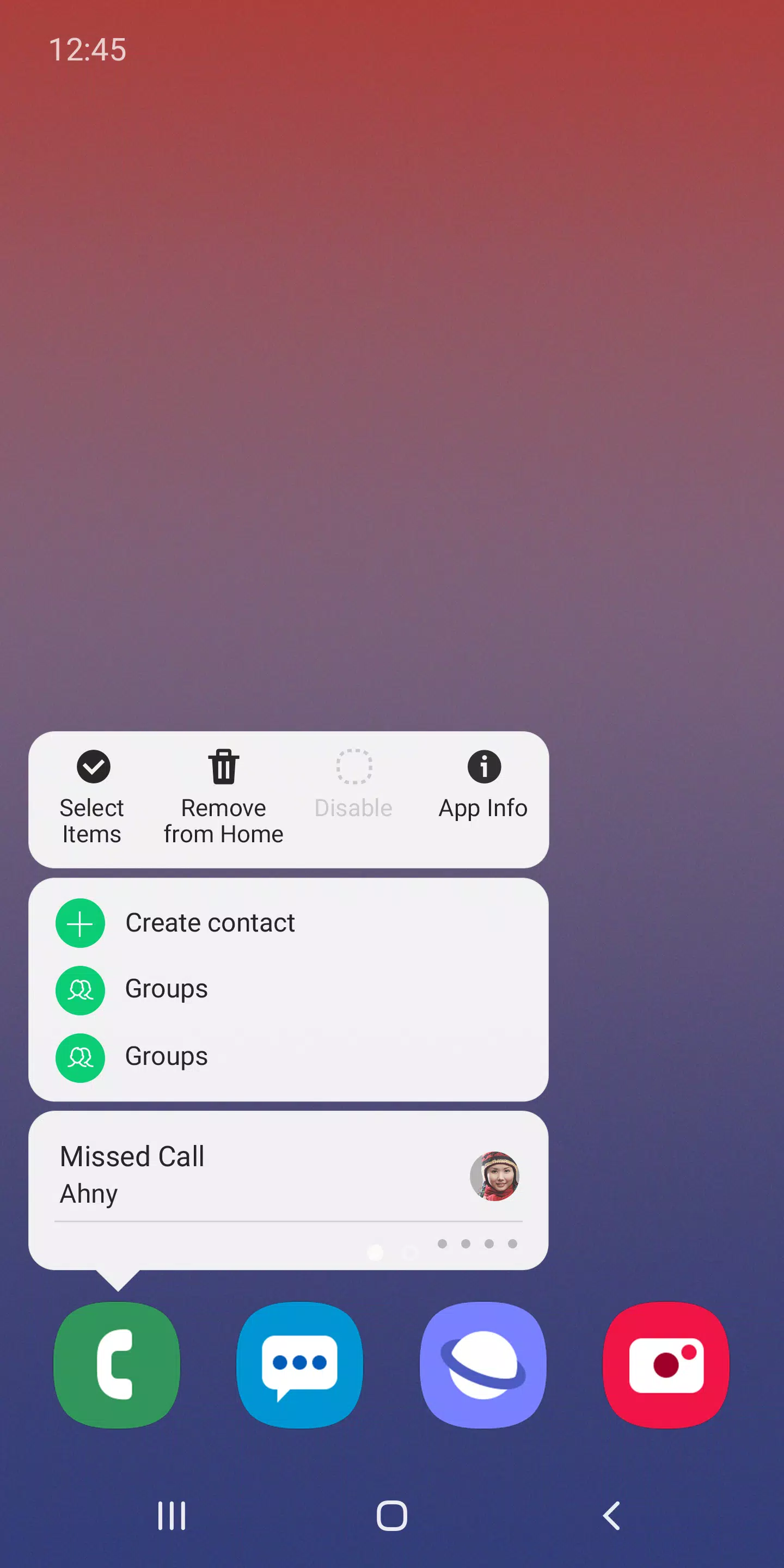 Samsung One UI Home Zrzut ekranu 2