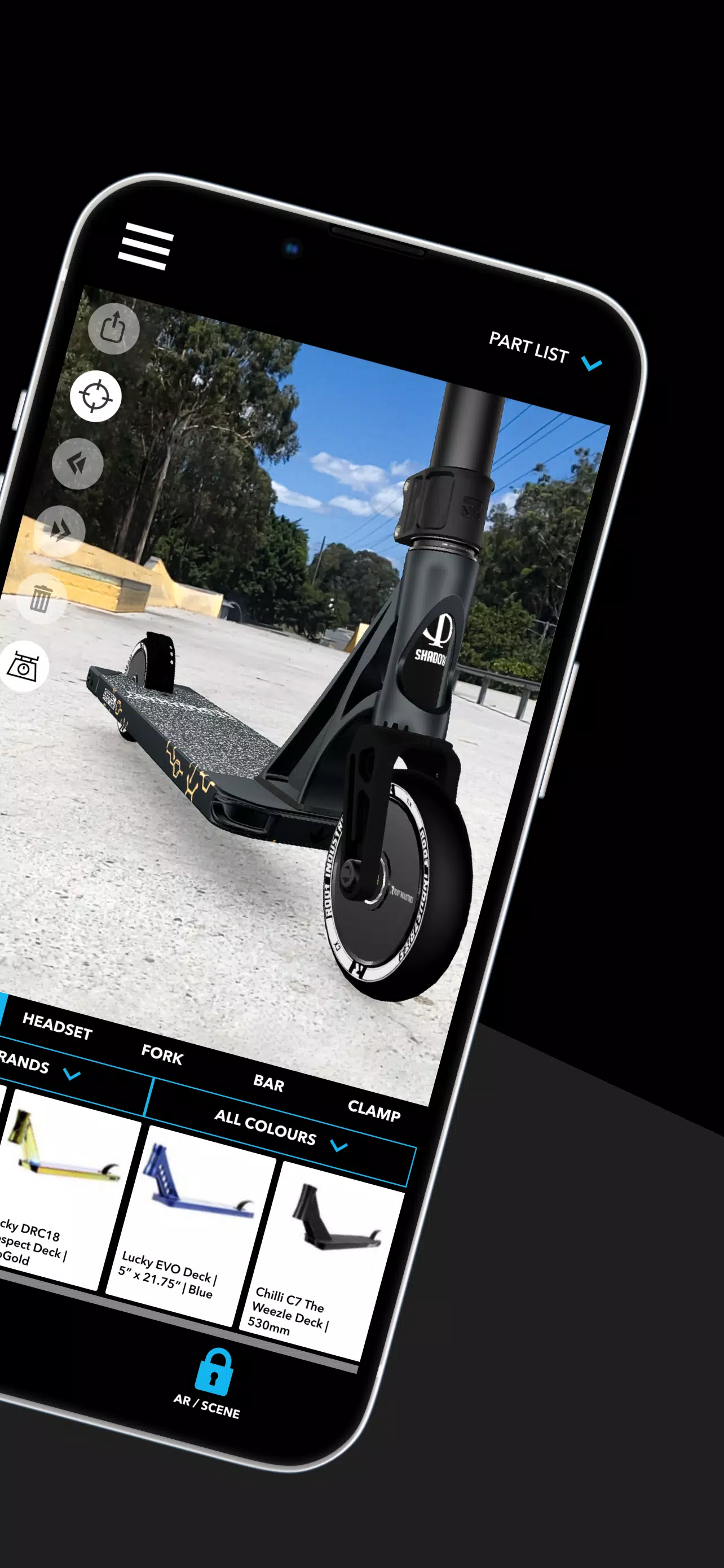 Scooter 3D custom builder Screenshot 1