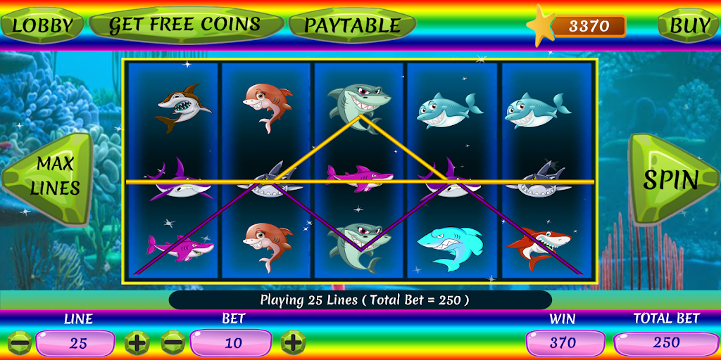 Shark Slots स्क्रीनशॉट 2