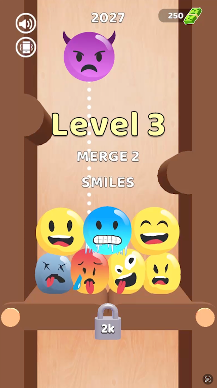 Emoji Blitz: Merge Puzzle Game Скриншот 0