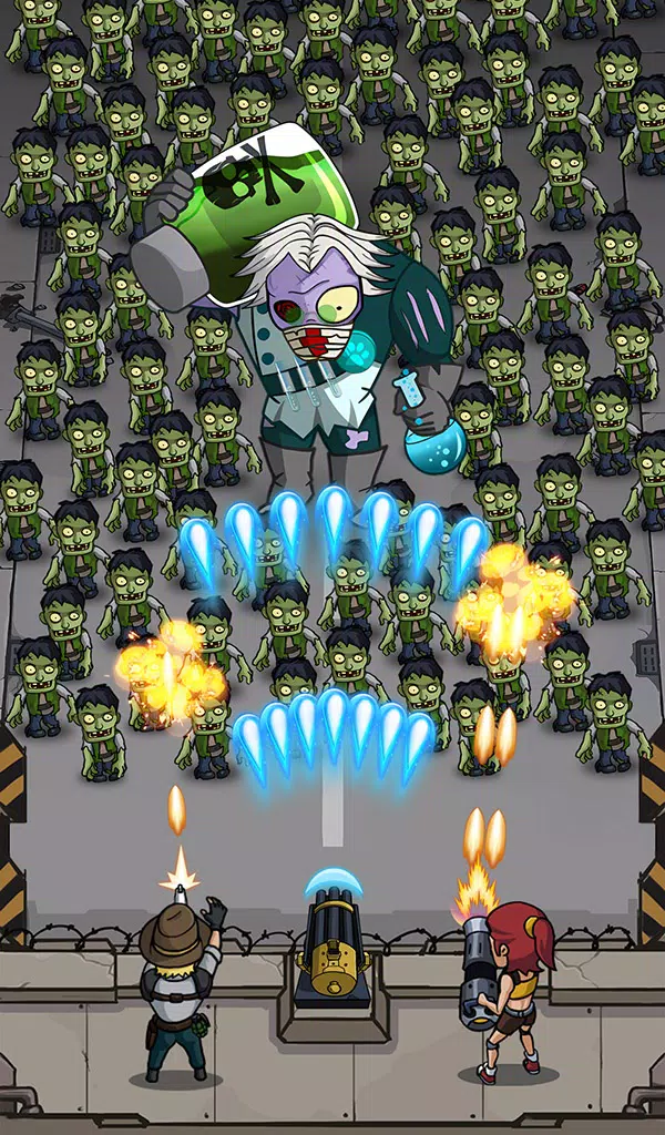 Zombie War Idle Defense Game應用截圖第2張