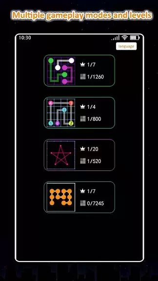 Dot Connect:match color dots स्क्रीनशॉट 0