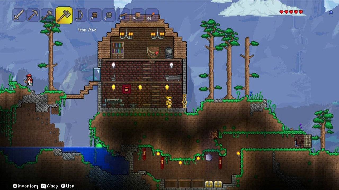 Terraria 2D adventure