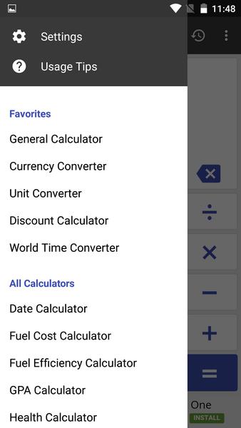 ClevCalc - Calculator Screenshot 2