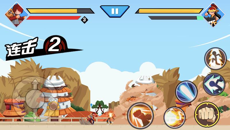 Stickman Ninja Warriors Fight Capture d'écran 1