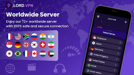 Lord VPN - Fast And Secure Ekran Görüntüsü 2