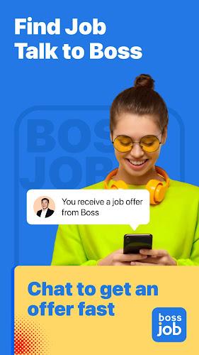 Bossjob: Chat & Job Search Captura de pantalla 2