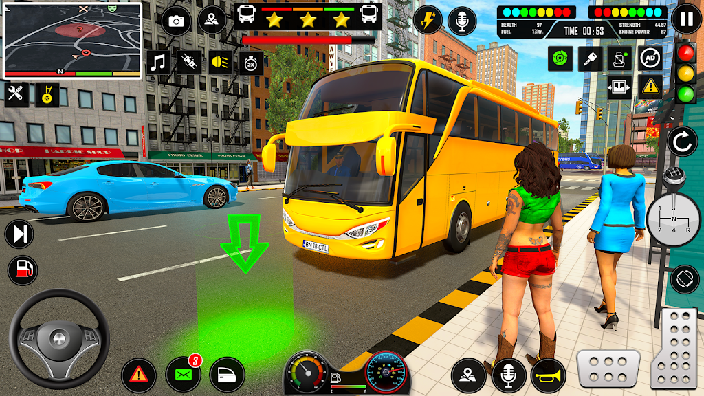 US Bus Simulator 3d Games 2024 Screenshot 3