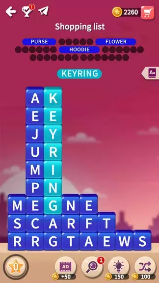 Word rescue: adventure puzzle Ảnh chụp màn hình 1