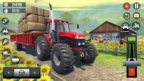 Super Tractor Farming Games स्क्रीनशॉट 2