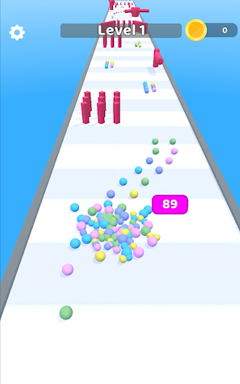 Orbeez Run 3D Mod Capture d'écran 1