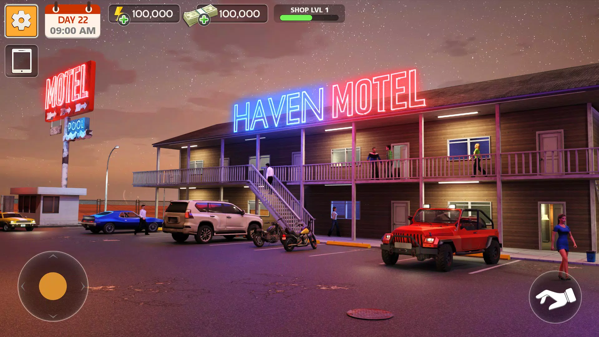 Supermarket & Motel Simulator Capture d'écran 2