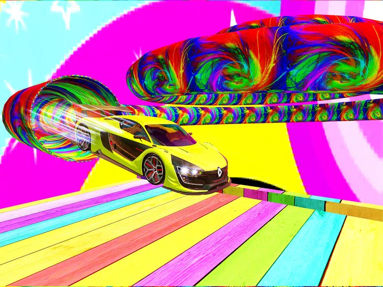 Crazy Car Stunt Car Games Captura de tela 0