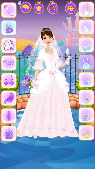 Schermata Princess Wedding Dress Up Game 3