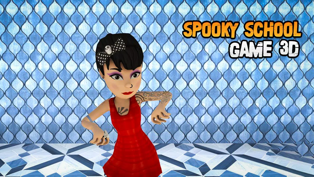 Playtime Spooky School Game Captura de tela 0