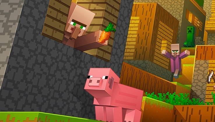 Minecraft Official Release Screenshot