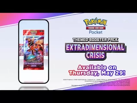 Pokémon TCG Pocket's Extradimensional Crisis trailer