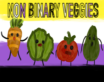 Non Binary Vegetables (The Veggie Dating Sim) Capture d'écran 0