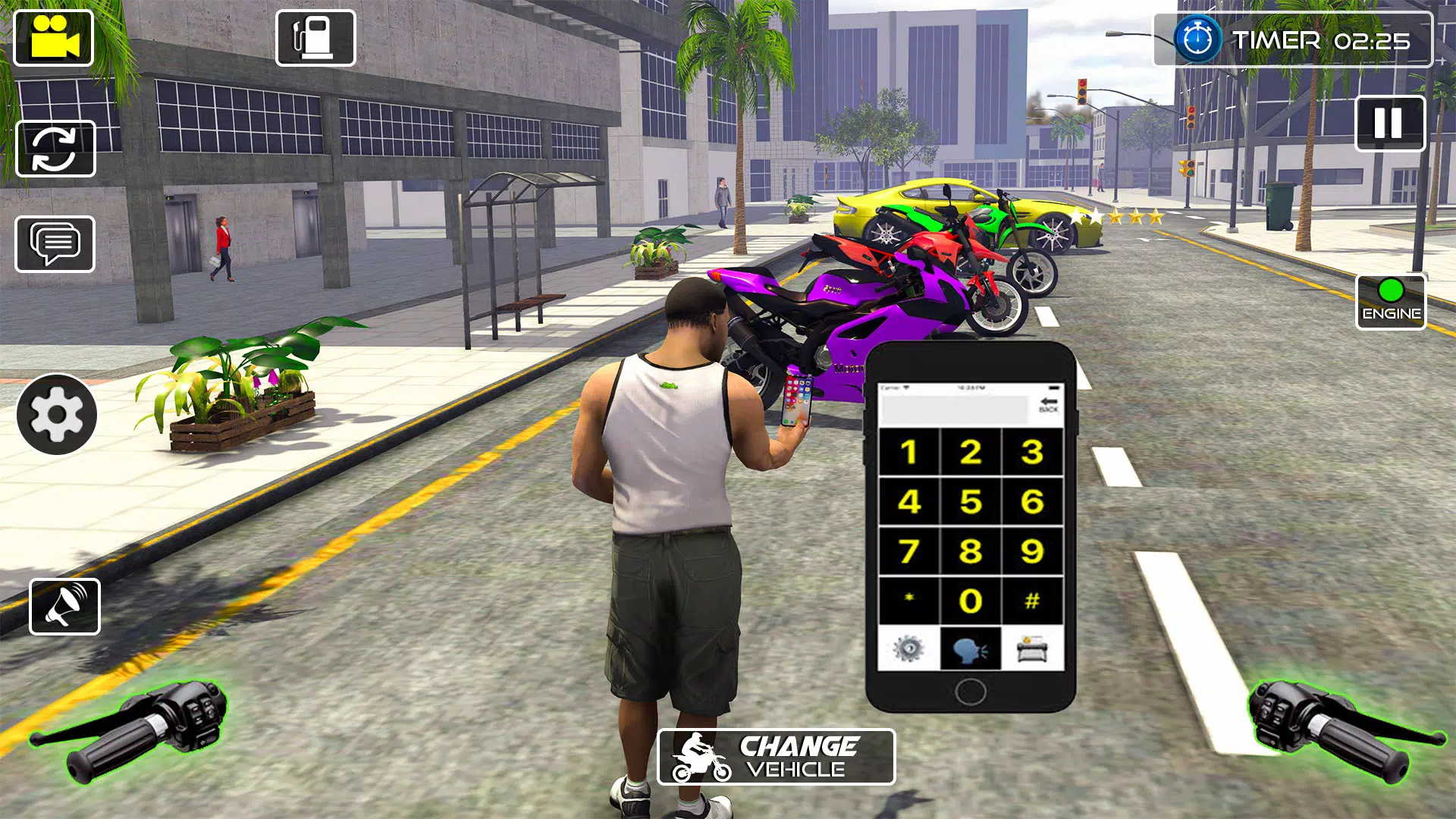 Xtreme Bike Racing Motor Tour Capture d'écran 2