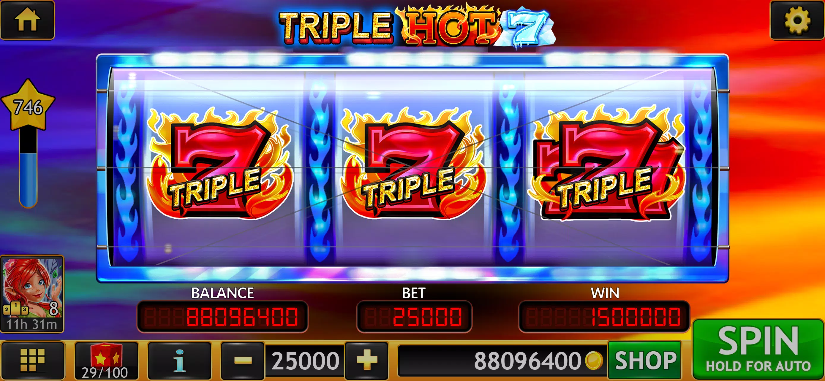 Wild Triple 777 Slots Casino Ảnh chụp màn hình 2