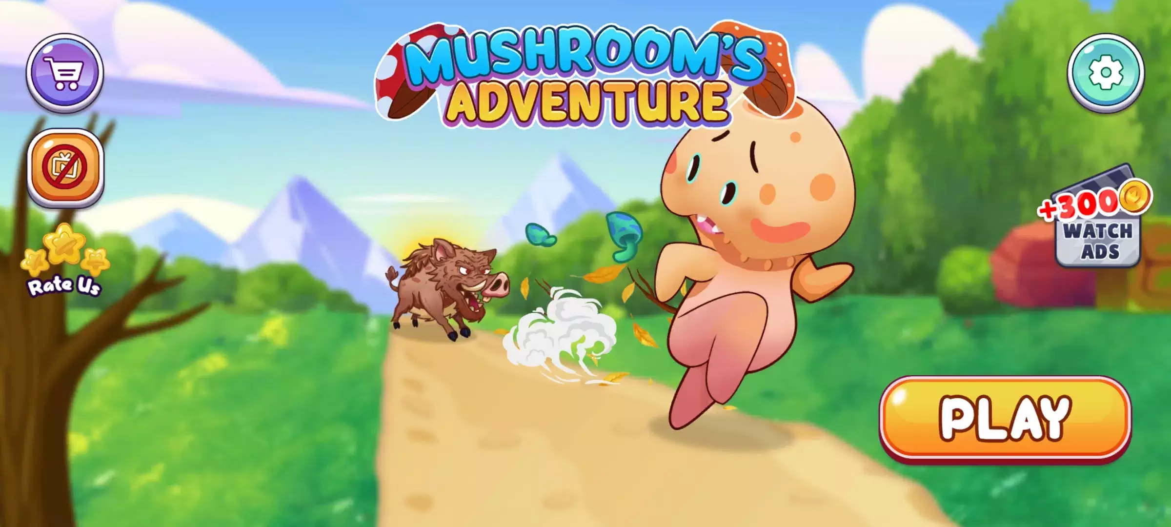 Mushroom war: Jungle Adventure應用截圖第0張