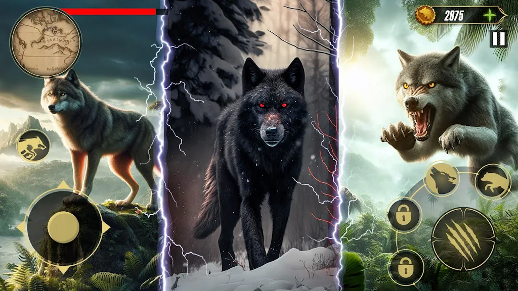 Wolf Quest: The Wolf Simulator स्क्रीनशॉट 1