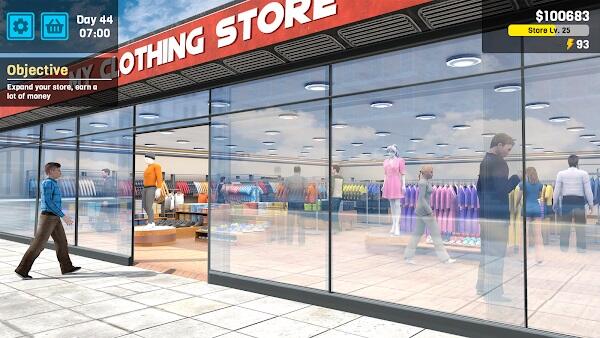 Clothing Store Simulator mod-apk voor Android