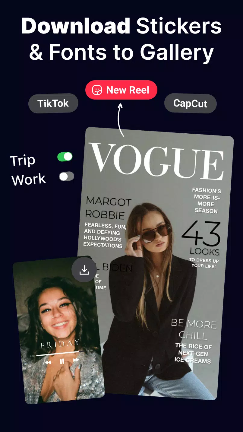 Fonts & Stickers. Add text Скриншот 0