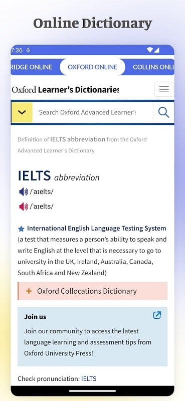 IELTS Vocabulary Tangkapan skrin 1