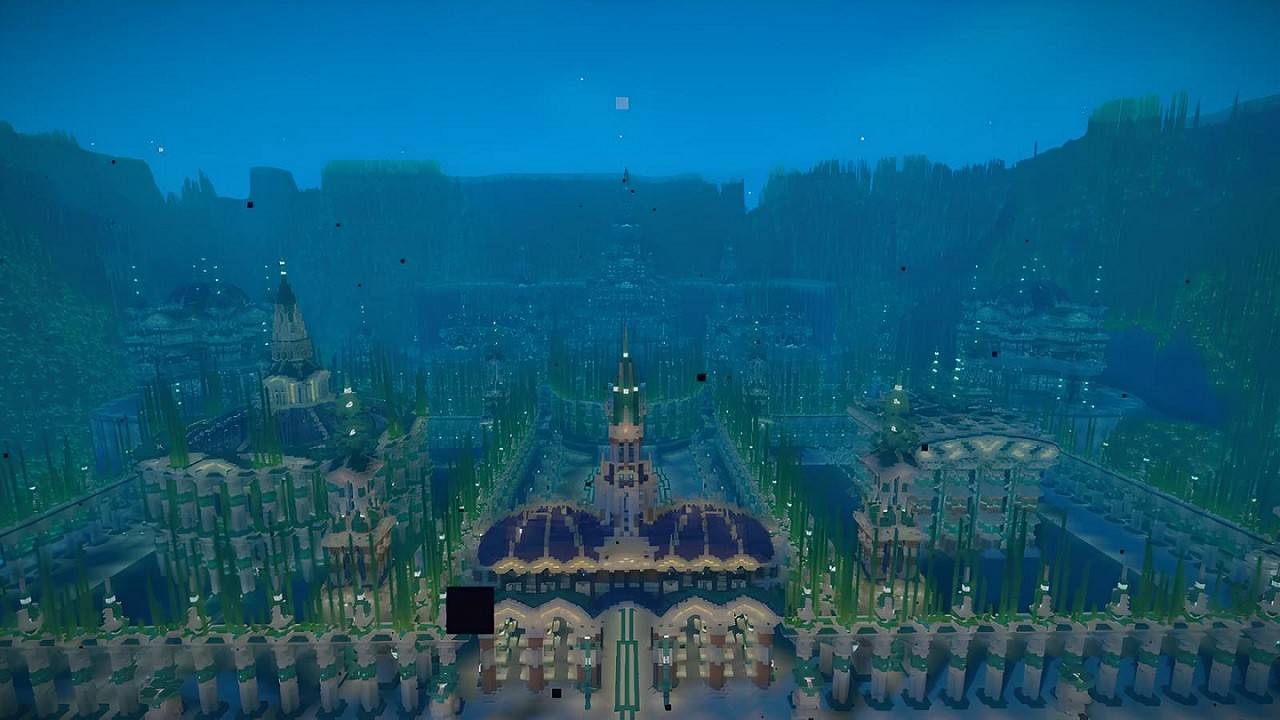 Minecraft Castle Underwater