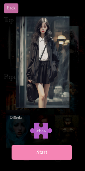 Schermata Jigsaw Puzzles AI : AI girls 1