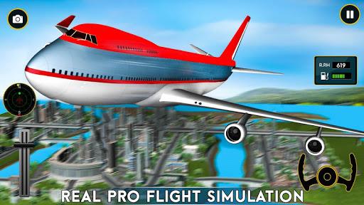 Flight Pilot Simulator Games ภาพหน้าจอ 3