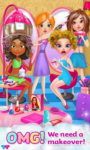 Crazy Hair Salon-Girl Makeover Screenshot 1