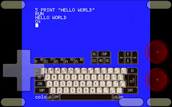 FMSX+ MSX/MSX2 Emulator Скриншот 1