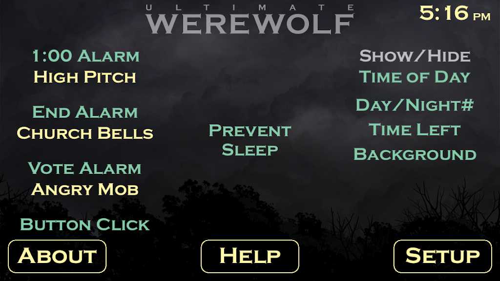 Ultimate Werewolf Timer Screenshot 1