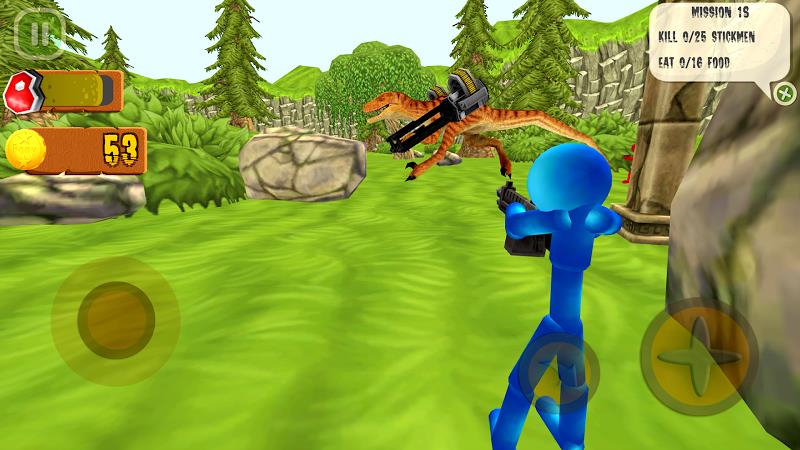 Stickman Dinosaur Hunter Screenshot 3