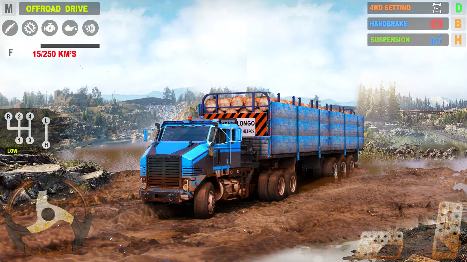 Offroad Mudrunner Games 3D Скриншот 1