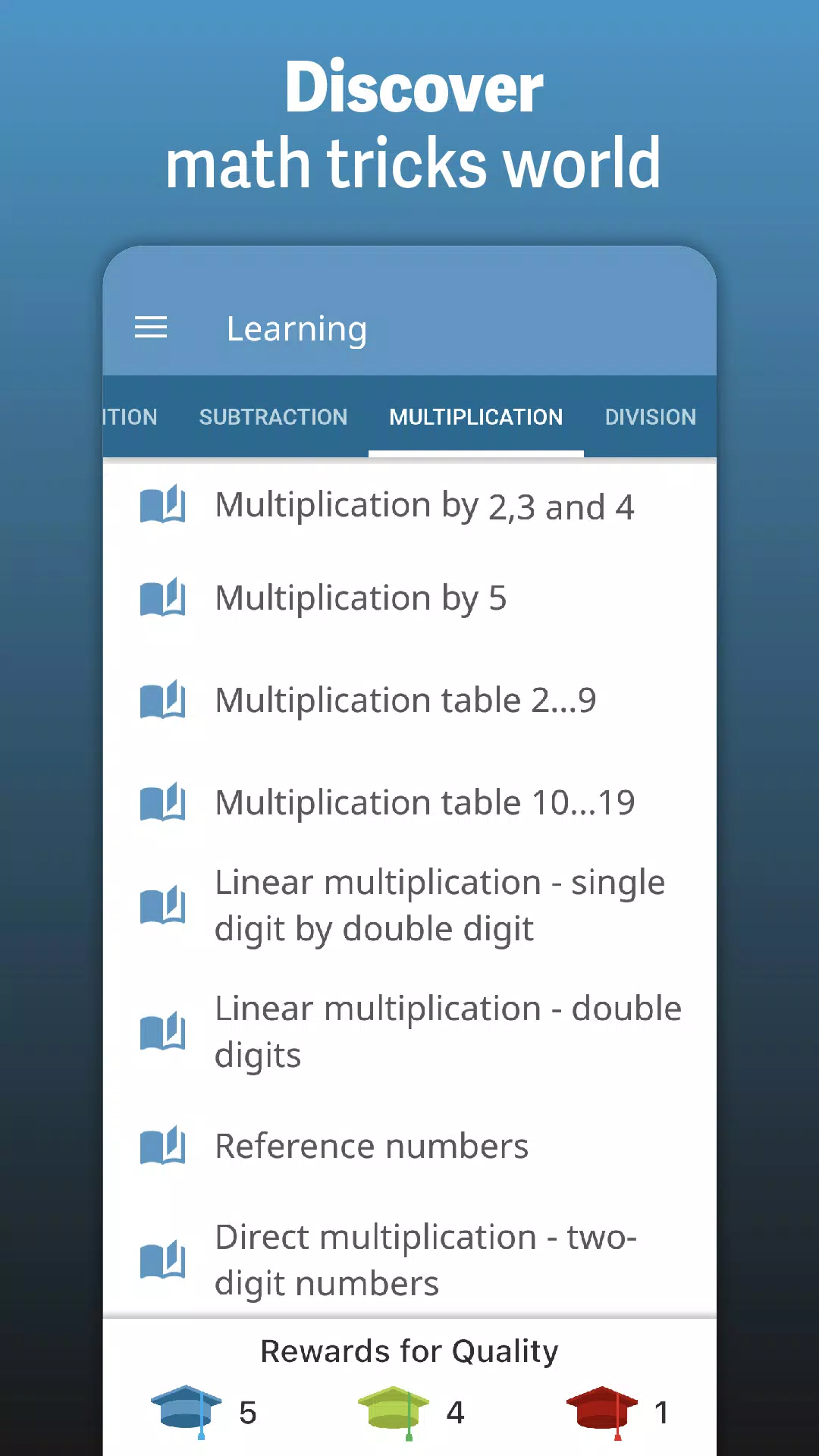 Speed Math Mental Quick Games Screenshot 1