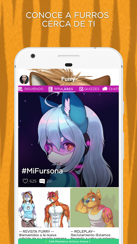 Furry Amino en Español स्क्रीनशॉट 2