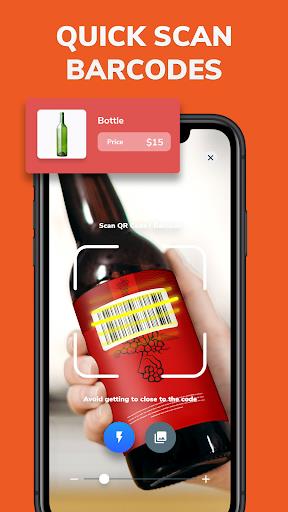 Fast QR & Barcode Reader Screenshot 1