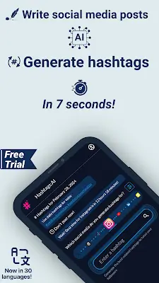 Hashtags AI: Follower Booster Screenshot 1