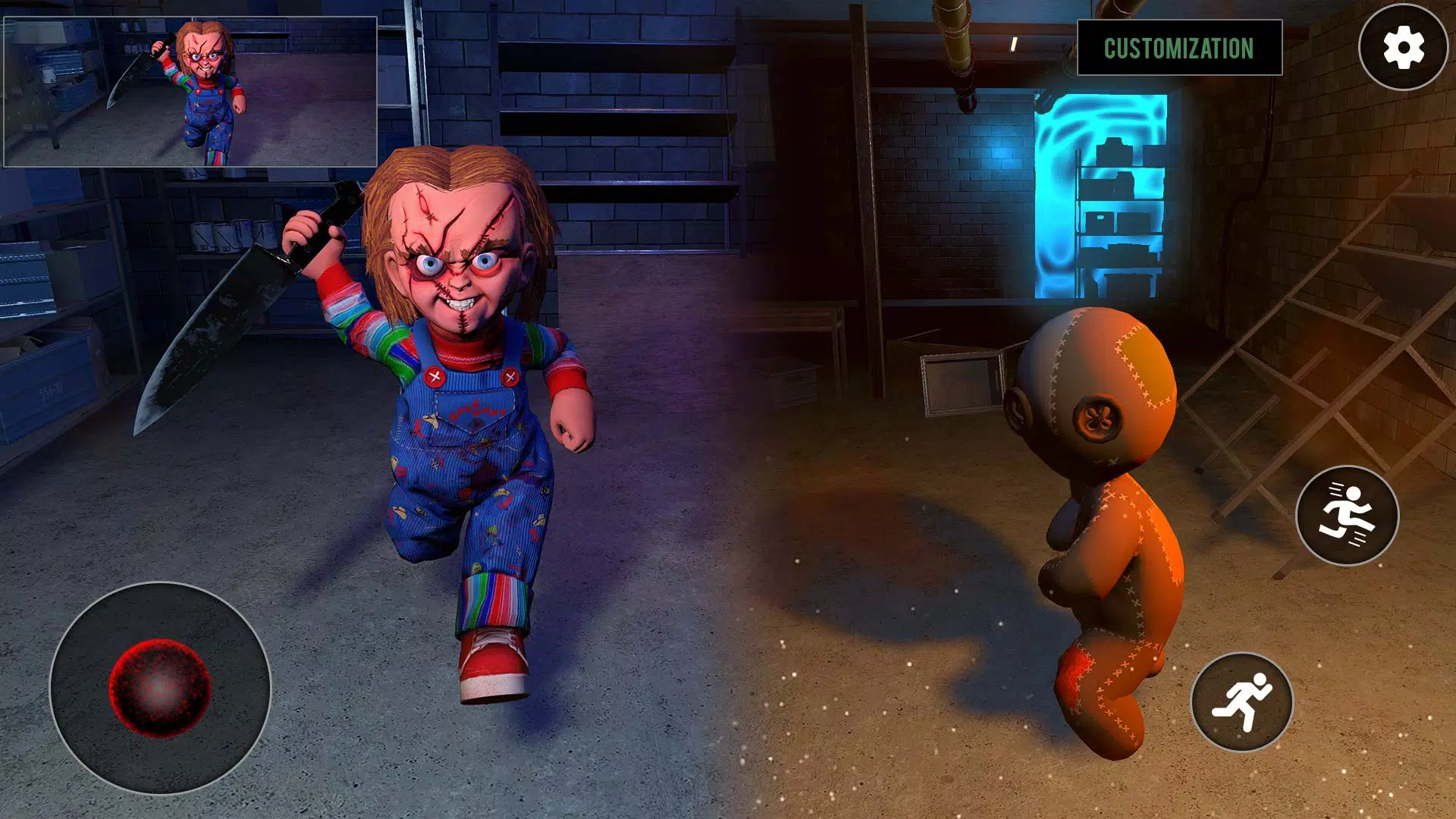 Chucky Doll Run Ghost House Screenshot 0