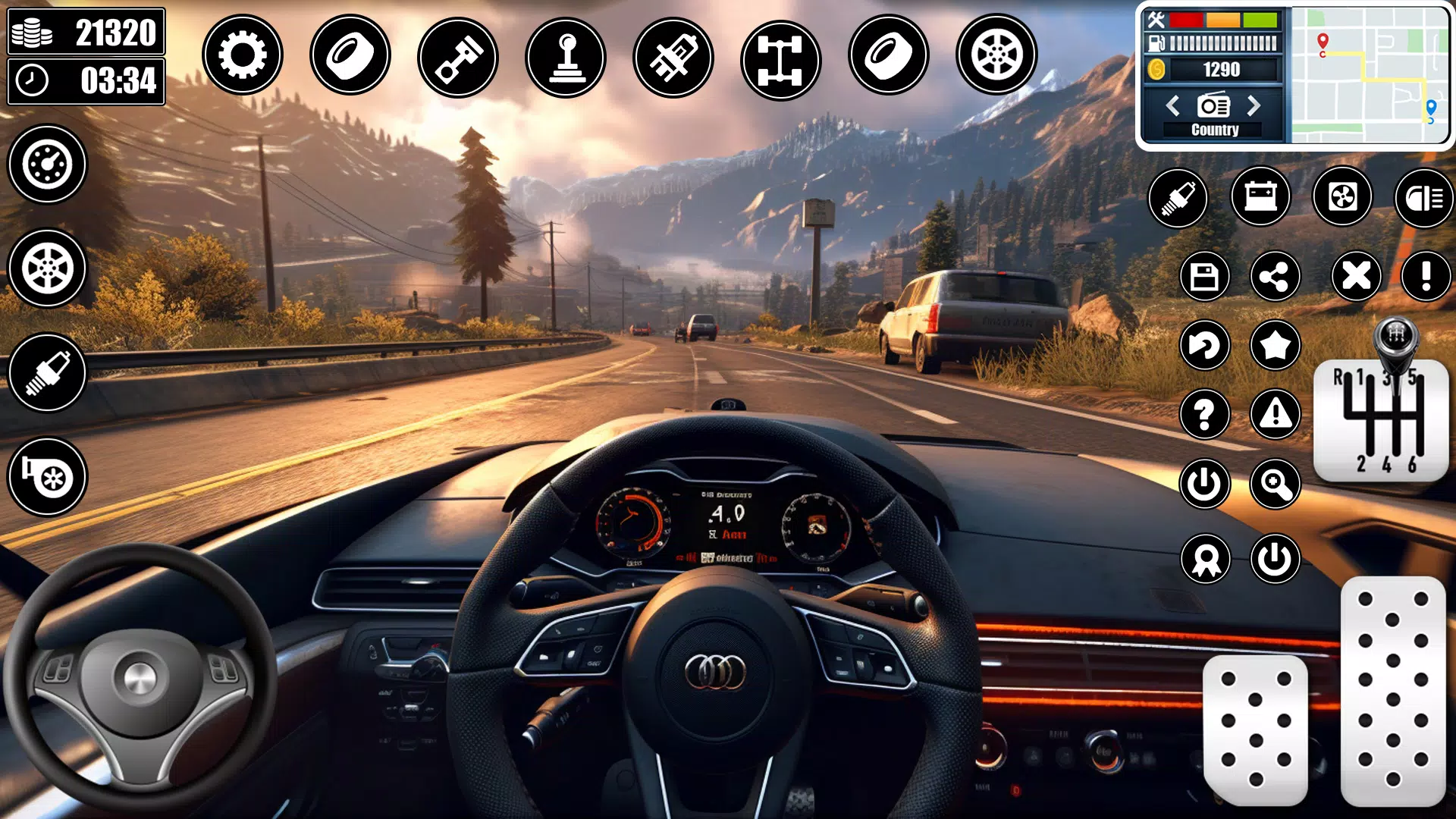 Real Car Driving School Games Screenshot 2