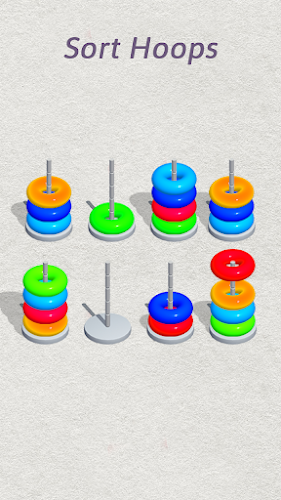 Color Hoop Sort - Color Sort Schermafbeelding 0