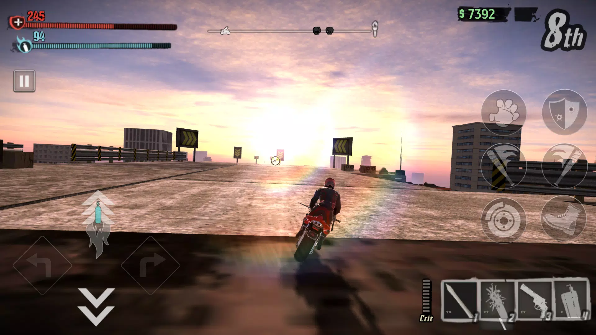 Road Redemption Mobile Capture d'écran 2