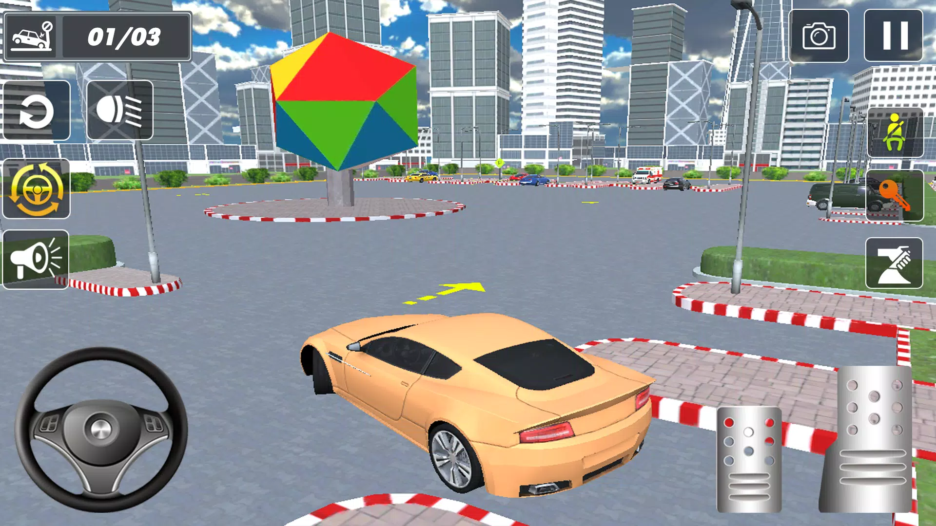 Car Parking 3D Simulation Game Zrzut ekranu 1